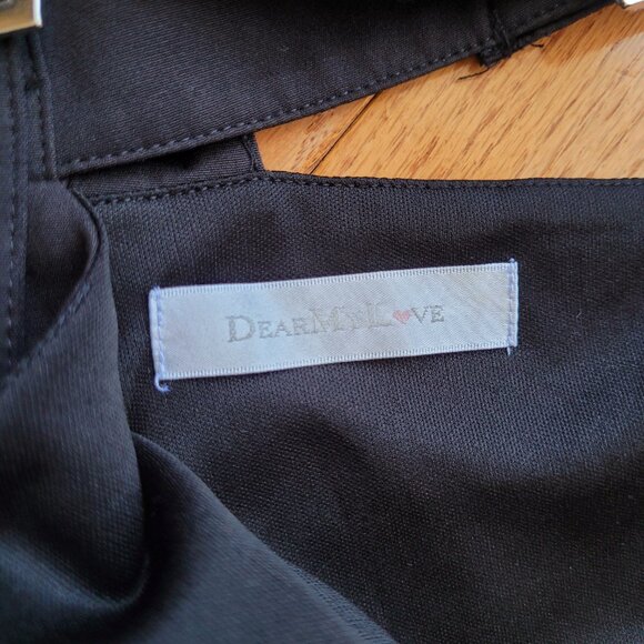 Dear My Love Buckle Belt Pleated Jumper Skirt Jirai Kei Medium Kawaii - Picture 9 of 16